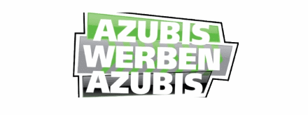 Logo Azubis werben Azubis