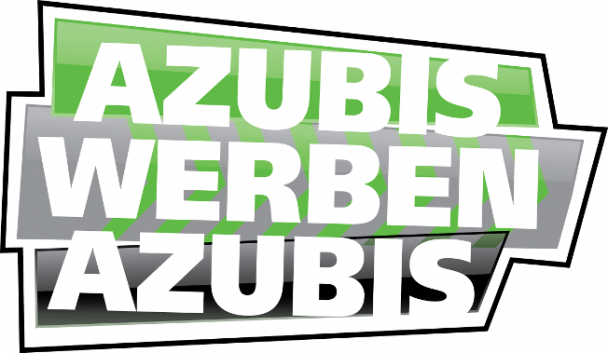 Logo Azubis werben Azubis