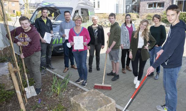 Kooperation Oberschule Bad Laer GaLaBau Sandfort